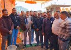 घुमारवीं बस स्टैंड निकासी सड़क का भूमि पूजन किया, क्षेत्र को मिलेगा जाम से निजात - राजेश धर्माणी