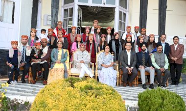 राजभवन में नागालैंड और असम के स्थापना दिवस का आयोजन