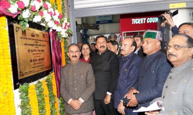 मुख्यमंत्री ने मंडी में बगलामुखी रोपवे जनता को किया समर्पित