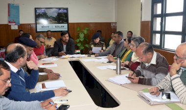 शीत ऋतु की तैयारियों के दृष्टिगत बैठक आयोजित