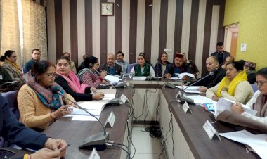 जिला परिषद की त्रैमासिक बैठक में जनहित के कई मुद्दों पर हुई चर्चा