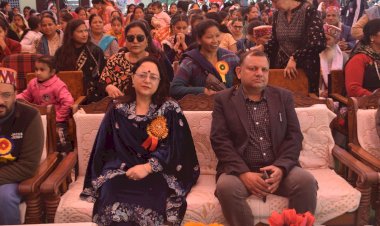 पीएम श्री कन्या  पाठशाला सुल्तानपुर में वार्षिक पारितोषिक वितरण समारोह का आयोजन