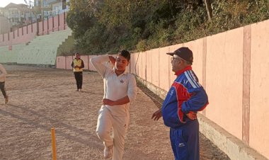 73 वर्षीय साई के पूर्व कोच..  मनमोहन शर्मा में आज भी क्रिकेट की कोचिंग का जनून बरकरार