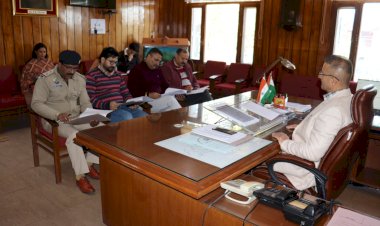 सुमित खिम्टा की अध्यक्षता में सड़क सुरक्षा समिति की बैठक आयोजित