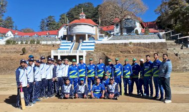 चेयरमैन इलेवन की टीम ने एम डी  इलेवन की टीम को 6 विकेट से पराजित किया