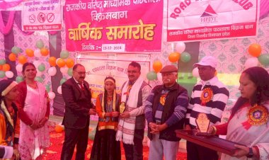 वरिष्ठ माध्यमिक पाठशाला बिक्रम बाग़ में वार्षिक पारितोषिक वितरण समारोह आयोजित