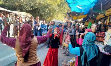 सूचना एवं जन सम्पर्क विभाग के कलाकारों ने सरकार की योजनाओं से किया जागरूक