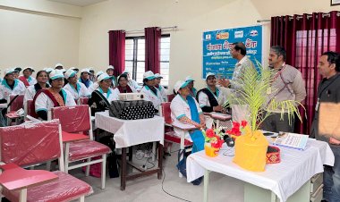 राज्य निदेशक ने किया आरसेटी का निरीक्षण