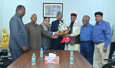 पूर्व राष्ट्रपति से मिले, अखिल भारतीय कोली समाज के प्रतिनिधि