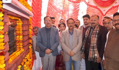 शिक्षण संस्थानों मे आधारभूत ढांचे को किया जा रहा है सुदृढ़-हर्षवर्धन चौहान