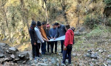 जायका कुल्लू द्वारा जल बहाव सिंचाई योजना अपर सेऊबाग के निर्माण  कार्य को ठेकेदार को सौंपा