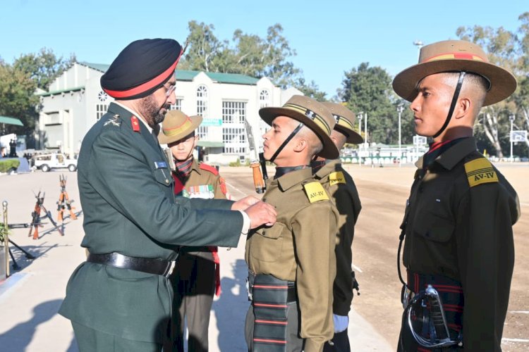 14 गोरखा प्रशिक्षण केंद्र सुबाथू से चौथे बैच के 307 अग्निवीर पास आउट