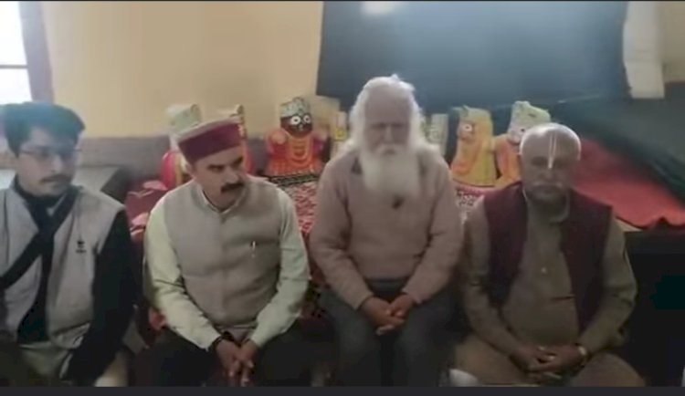 भगवान श्री जगन्नाथ जी प्रवेश द्वार पर विराजमान किए जायेगे विग्रह