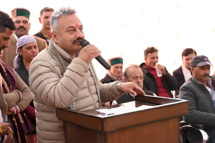 प्रदेश में प्रत्येक वर्ग का विकास हो रहा है - रोहित ठाकुर