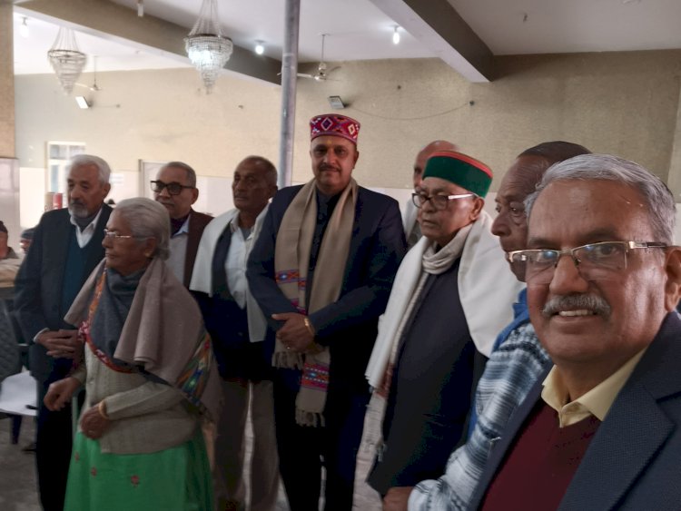 जिला सिरमौर पेंशनर्स एवं वरिष्ठ नागरिक कल्याण समिति द्वारा राष्ट्रीय पेंशनर्स दिवस के अवसर पर एक भव्य समारोह का आयोजन