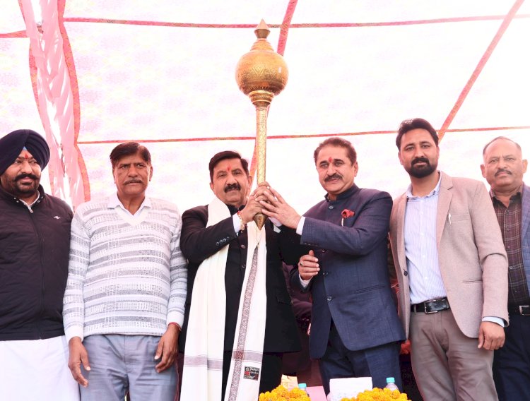 सिंचाई एवं पेयजल सुविधाओं को सुदृढ़ करना प्रदेश सरकार की प्राथमिकता-मुकेश अग्निहोत्री