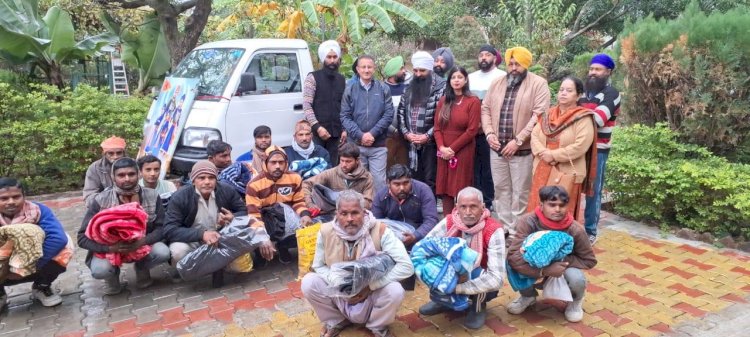 साहिबजादों की शहादत को समर्पित जरूरतमंद लोगों को बांटे गर्म कम्बल, डीसी सिरमौर ने की शिरकत