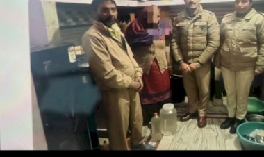 पांवटा में पुलिस ने 18 लीटर नाजायज शराब पकड़ी, महिला समेत आरोपी धरे