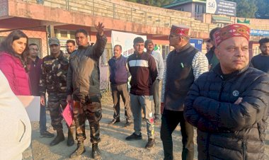 कार्यवाहक उपायुक्त ने अणु में प्रस्तावित सेना भर्ती स्थल का लिया जायजा