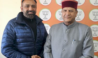 बिंदल ने कांग्रेस सरकार पर बोला हमला आज से पूर्व स्कूटर पर सेब ढोए जाते थे अब तो पानी भी ढोया जाता है : बिंदल