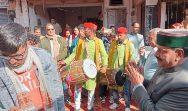 परागपुर में शोभा यात्रा से हुआ राज्य स्तरीय लोहड़ी मेले का आगाज