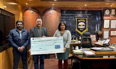 एनएचपीसी पार्वती परियोजना ने  तांदी अग्निकांड  पीड़ित परिवारों के लिए 5  लाख की राहत राशि प्रदान की ।