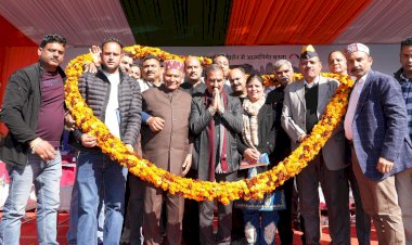 मुख्यमंत्री ने बैजनाथ के लिए 70.26 करोड़ रुपये की परियोजनाओं के शिलान्यास व उद्घाटन किए