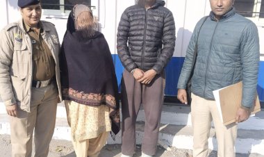 पांवटा में 8 ग्राम  चिट्टा समेत 63000 हजार की करंसी पकड़ी, पुलिस ने मां- बेटा धरे