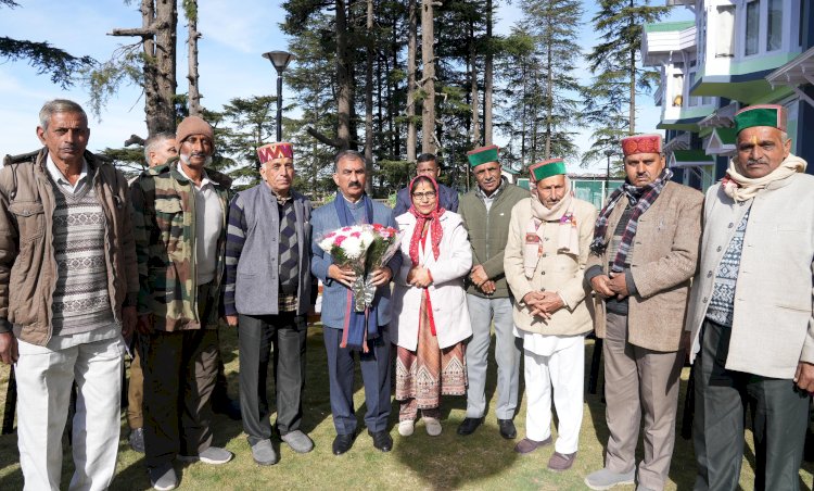 विभिन्न क्षेत्रों से जुड़ी प्रबुद्ध हस्तियों ने दी मुख्यमंत्री को नववर्ष की शुभकामनाएं