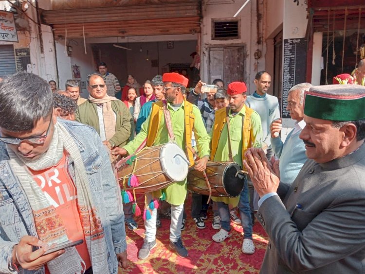 परागपुर में शोभा यात्रा से हुआ राज्य स्तरीय लोहड़ी मेले का आगाज