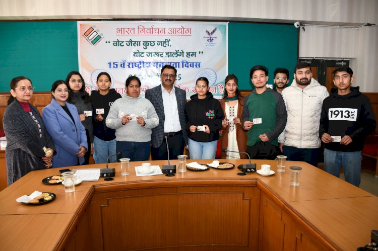 स्वस्थ लोकतंत्र में युवाओं की सक्रिय भागीदारी आवश्यक - मनमोहन शर्मा