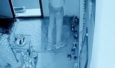 सुजानपुर के मंदिरों में सेंधमारी करने वाला सीसीटीवी में हुआ कैद, पुलिस ने की कार्रवाई