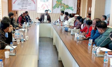 श्री चिंतपूर्णी विशेष क्षेत्र की विकास योजना से संबंधित आपत्तियों एवं सुझावों की सुनवाई हेतु बैठक आयोजित