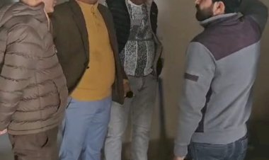 कामगार कल्याण बोर्ड के अध्यक्ष और सचिव ने किया कार्यालय भवन का निरीक्षण