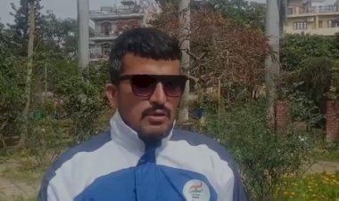 अंतरराष्ट्रीय पैरा एथलीट वीरेंद्र सिंह चेन्नई  रवाना