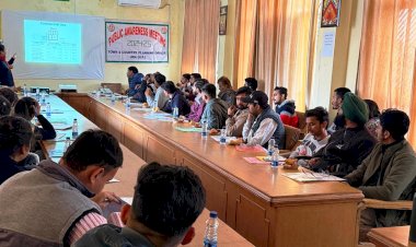 सुनियोजित विकास को लेकर नगर एवं ग्राम योजना कार्यालय ऊना ने लगाया जागरूकता शिविर