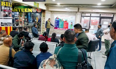 स्वच्छ शहर-समृद्ध शहर अभियान के तहत आईएसबीटी बस अड्डे पर जागरूकता शिविर आयोजित