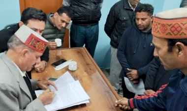 ग्राम पंचायत लगदेवी व उहल के पंचायत घर में हुआ विधायक आपके द्वार कार्यक्रम,  विधायक कै रणजीत सिंह ने सुनी जनसमस्याए