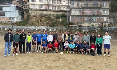 शिमला में विद्यार्थी परिषद ने खेलो भारत के माध्यम से करवाया फुटबॉल टूर्नामेंट