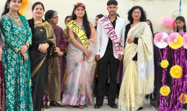 कशिश व अंशुल बने मिस एन्ड मिस्टर फेयरवेल, बोहलियों जमा दो स्कूल में छात्रों ने किया धमाल