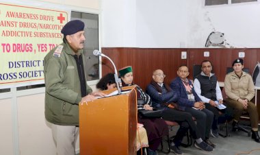 रेडक्रॉस सोसायटी द्वारा नशा निवारण पर कार्यक्रम आयोजित