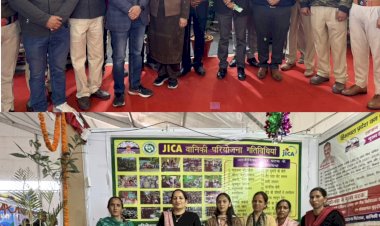 अंतरराष्ट्रीय शिवरात्री मेले में प्राकृतिक व पारंपरिक उत्पादों का स्वाद