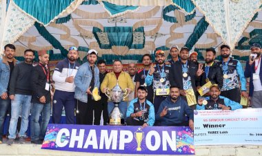 विधानसभा उपाध्यक्ष ने की सिरमौर क्रिकेट कप प्रतियोगिता के समापन समारोह की अध्यक्षता