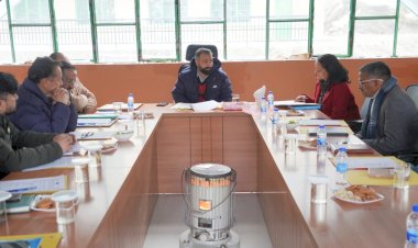 जिला स्तरीय समिति एकलव्य आदर्श आवासीय विद्यालय निचार की बैठक आयोजित