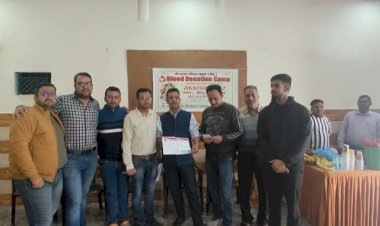 नाहन में श्री श्याम परिवार ने आयोजित किया रक्तदान शिविर..