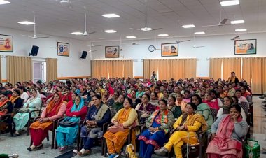 भाजपा महिला मोर्चा ज़िला पालमपुर द्वारा महिला दिवस का आयोजन