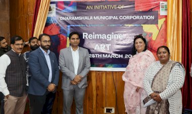 देश भर के कलाकार धर्मशाला की दीवारों पर बिखेरेंगे कला के जादू, रिइमेजिन धर्मशाला, दि आर्ट कैंपेन का डीसी ने किया शुभारंभ