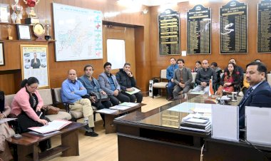 ग्राम सभा में स्वास्थ्य और नशे पर होगा आधे घंटे का जागरूकता अभियान - उपायुक्त