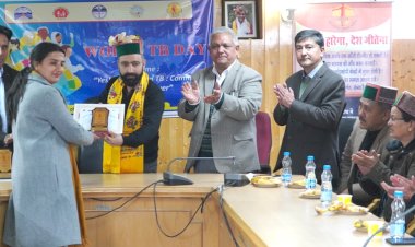 किन्नौर जिला की 31 ग्राम पंचायतें क्षय रोग से मुक्त - उपायुक्त किन्नौर