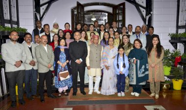 राजभवन में नगर निगम शिमला के पार्षदों के लिए रात्रि भोज का आयोजन